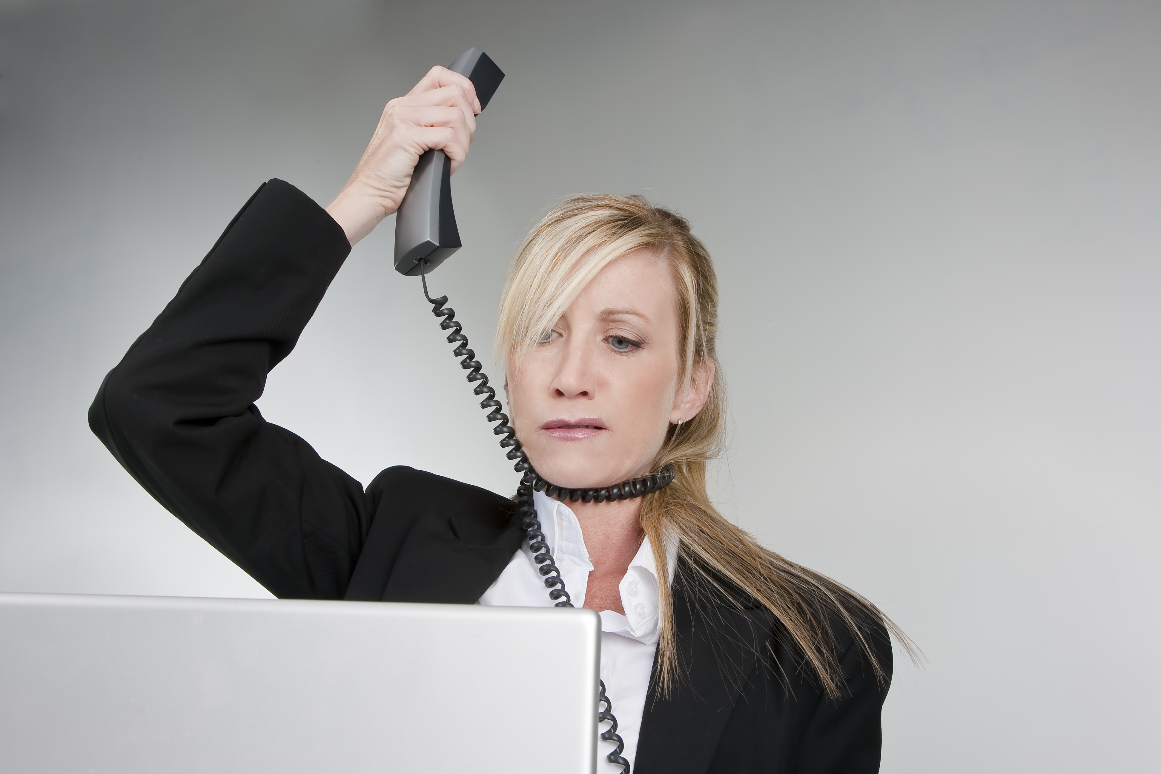 Frustrated Customer Service Agent