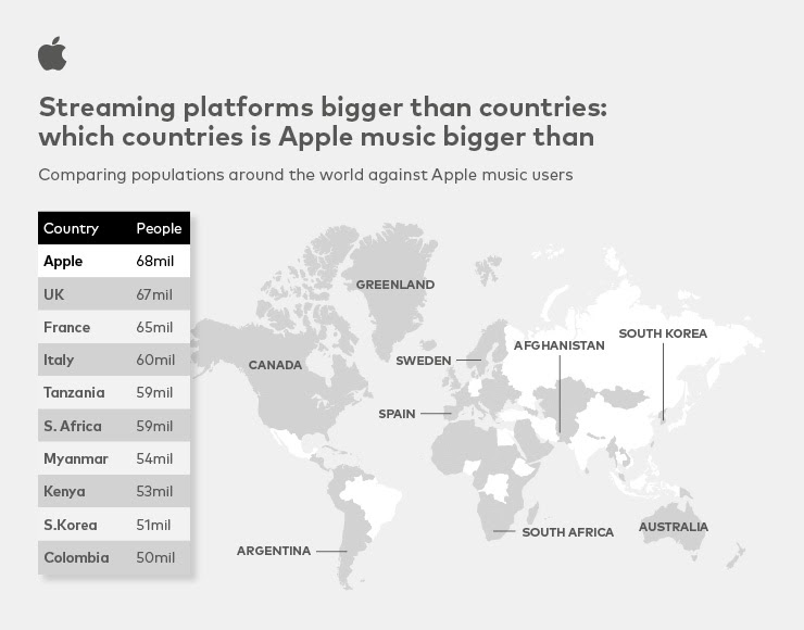Maps Reimagined if Streaming Services Were&nbsp;Countries